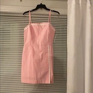 Lilly Pulitzer seersucker romper dress